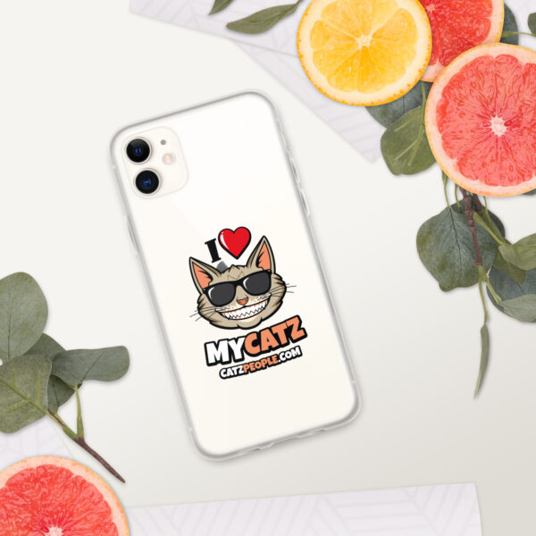 I Love My CatZ Clear Case for iPhone® - Image 5