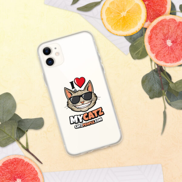 I Love My CatZ Clear Case for iPhone® - Image 4