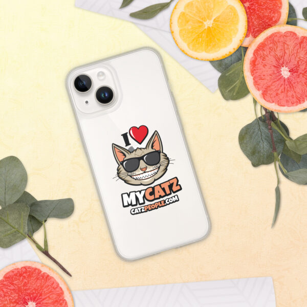 I Love My CatZ Clear Case for iPhone®