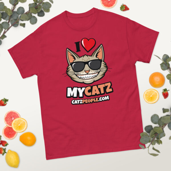 I Love My CatZ Men's classic tee - Image 7