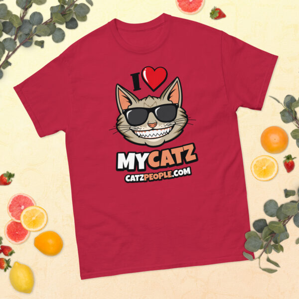 I Love My CatZ Men's classic tee - Image 6