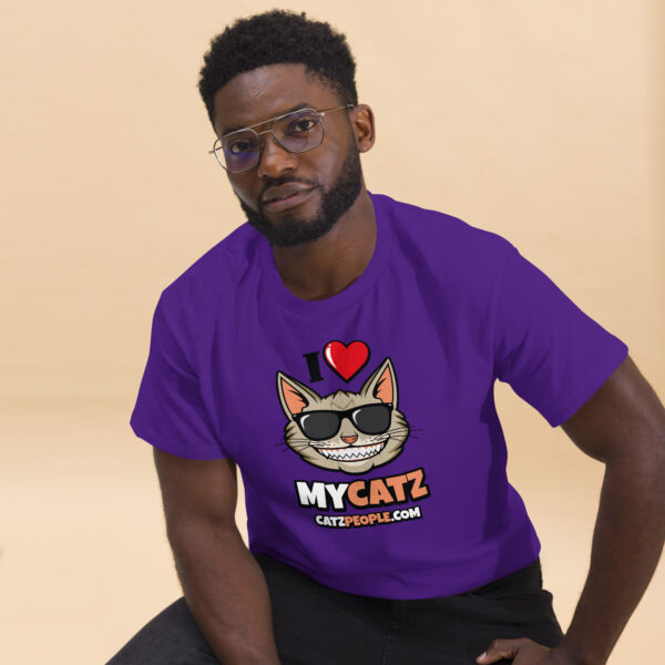 I Love My CatZ Men's classic tee - Image 4