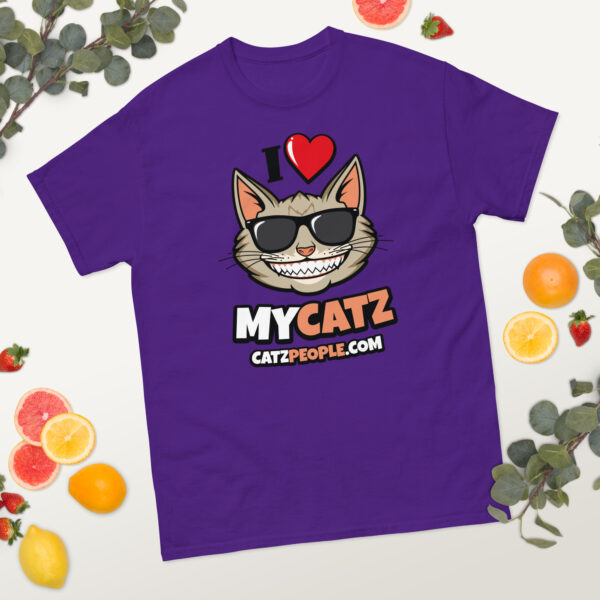 I Love My CatZ Men's classic tee - Image 5